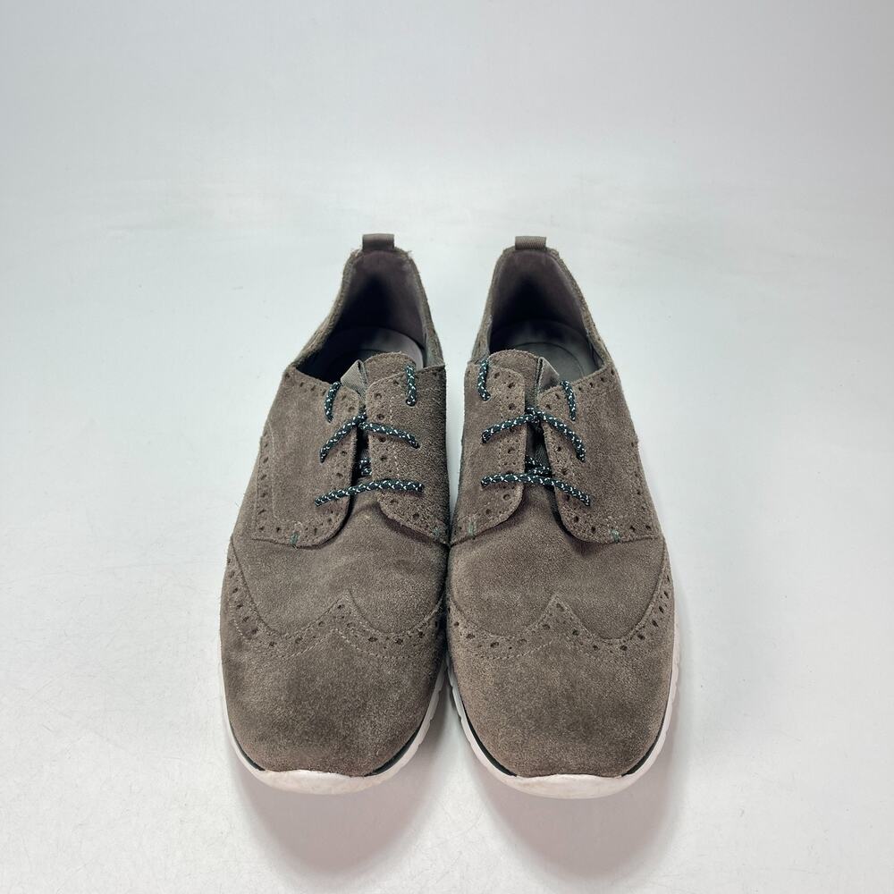 Cole Haan ZeroGrand Wingtip Oxford Dark Brown Leather Shoes Women's Size 11 - Picture 2 of 8